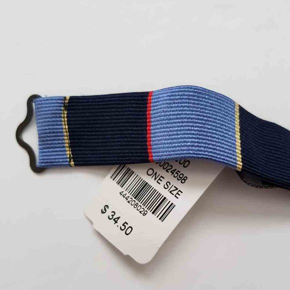 Boy's Child's Brooks Brothers Bow Tie Silk Striped - Picture 2 of 2